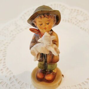 Vintage Hummel Goebel Boy Figurine-The Lost Sheep, Goebel West Germany 68/2/0